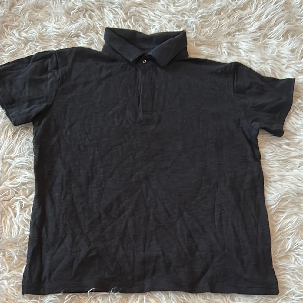 NWOT, Chaser, Boys, Snap Polo Shirt, Bottom Side Slits